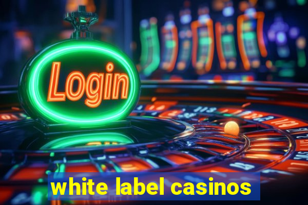 white label casinos